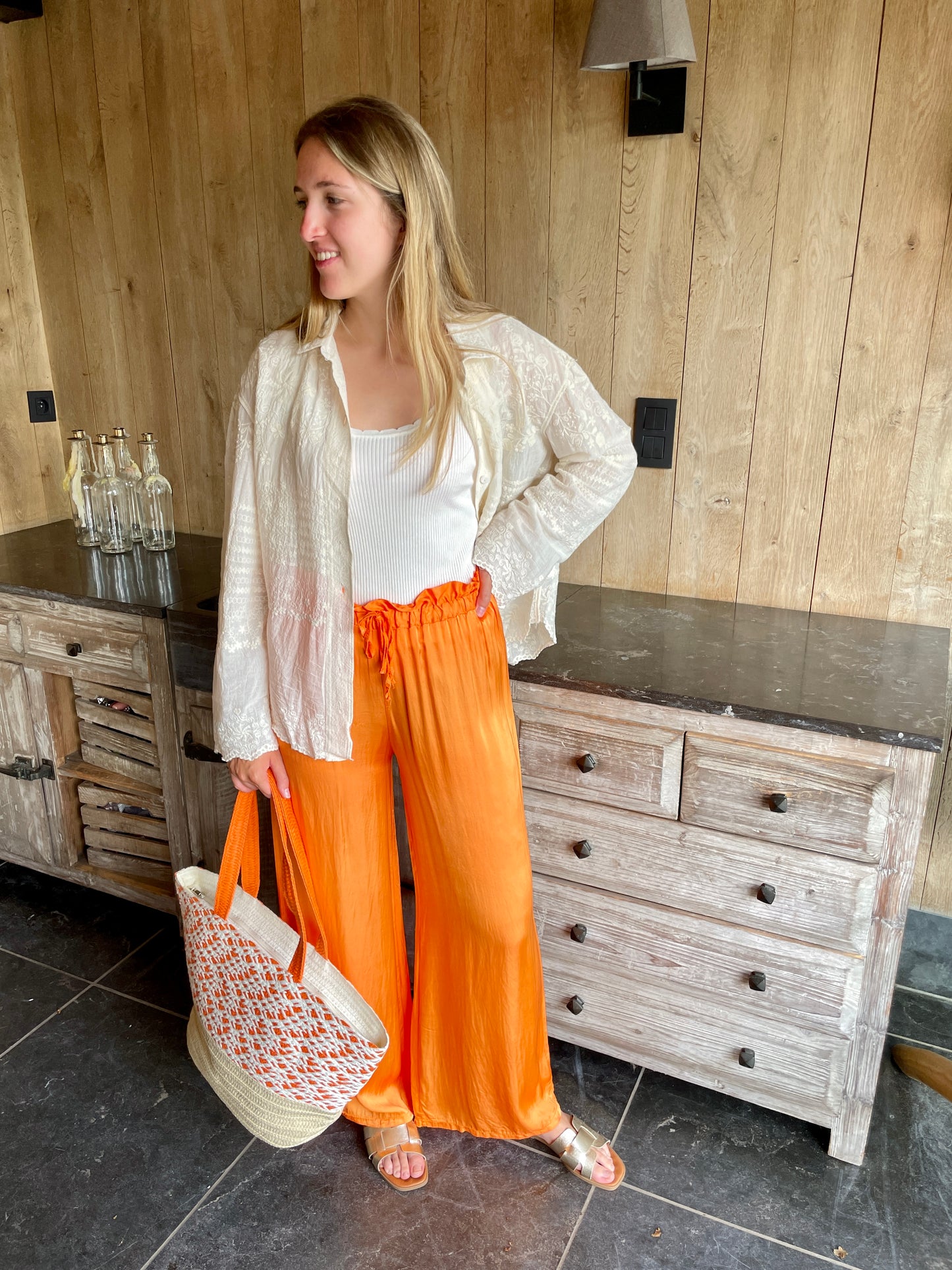PANTS ORANGE