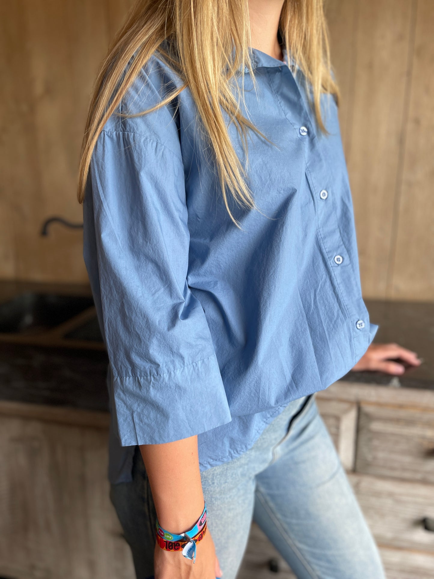 QUESTA BLOUSE BLUE