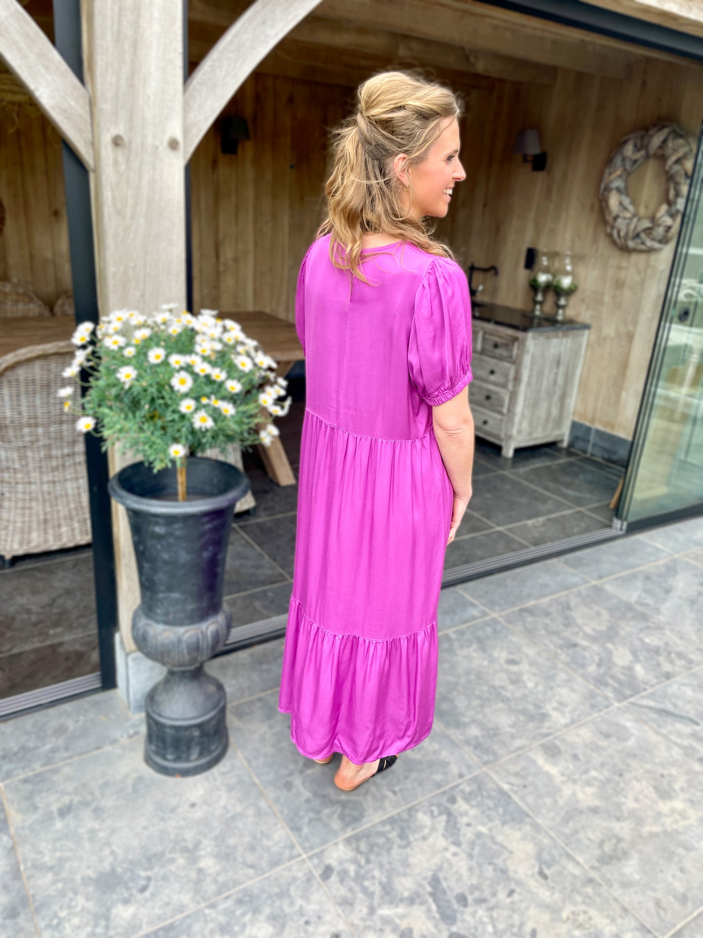 DRESS CEL PURPLE