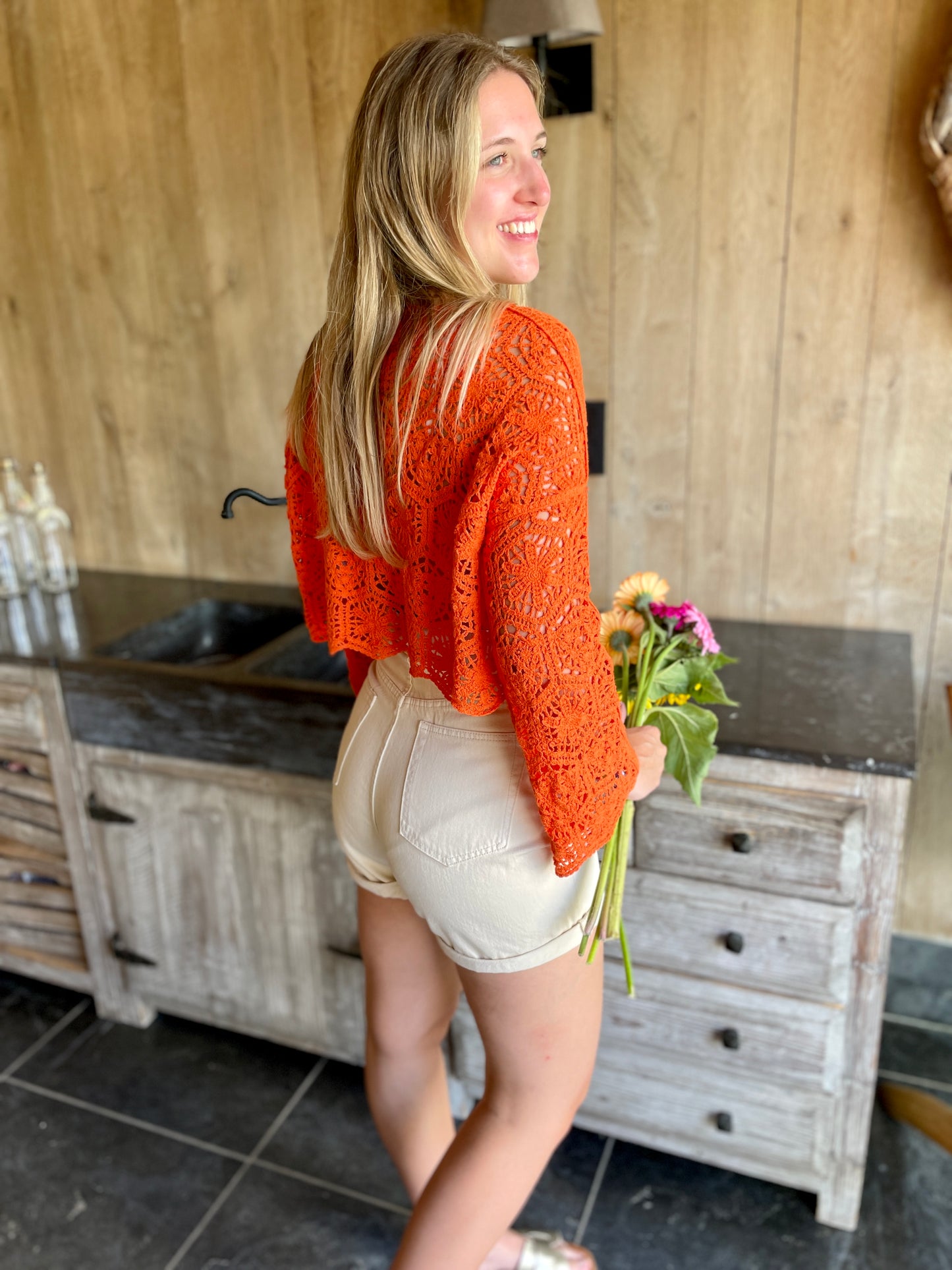 BLOUSE ORANGE