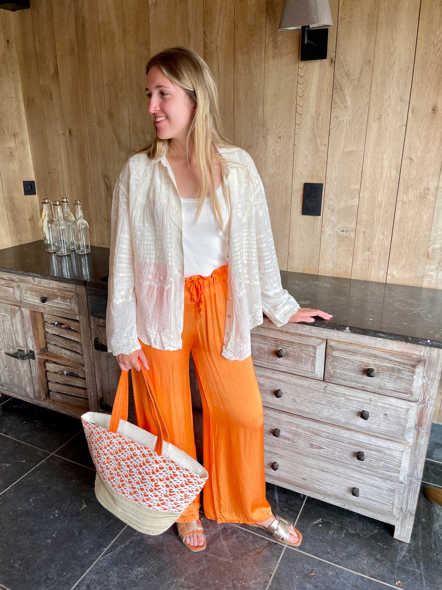 PANTS ORANGE