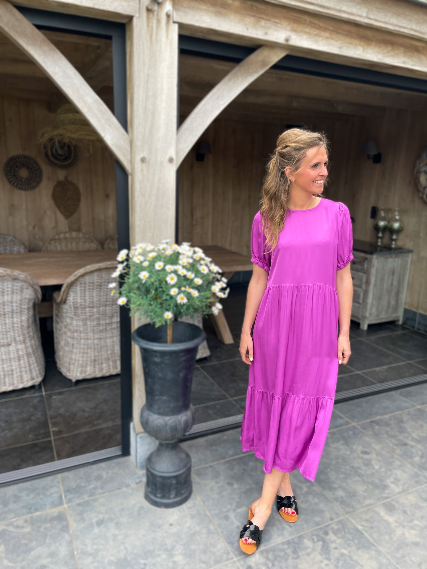 DRESS CEL PURPLE