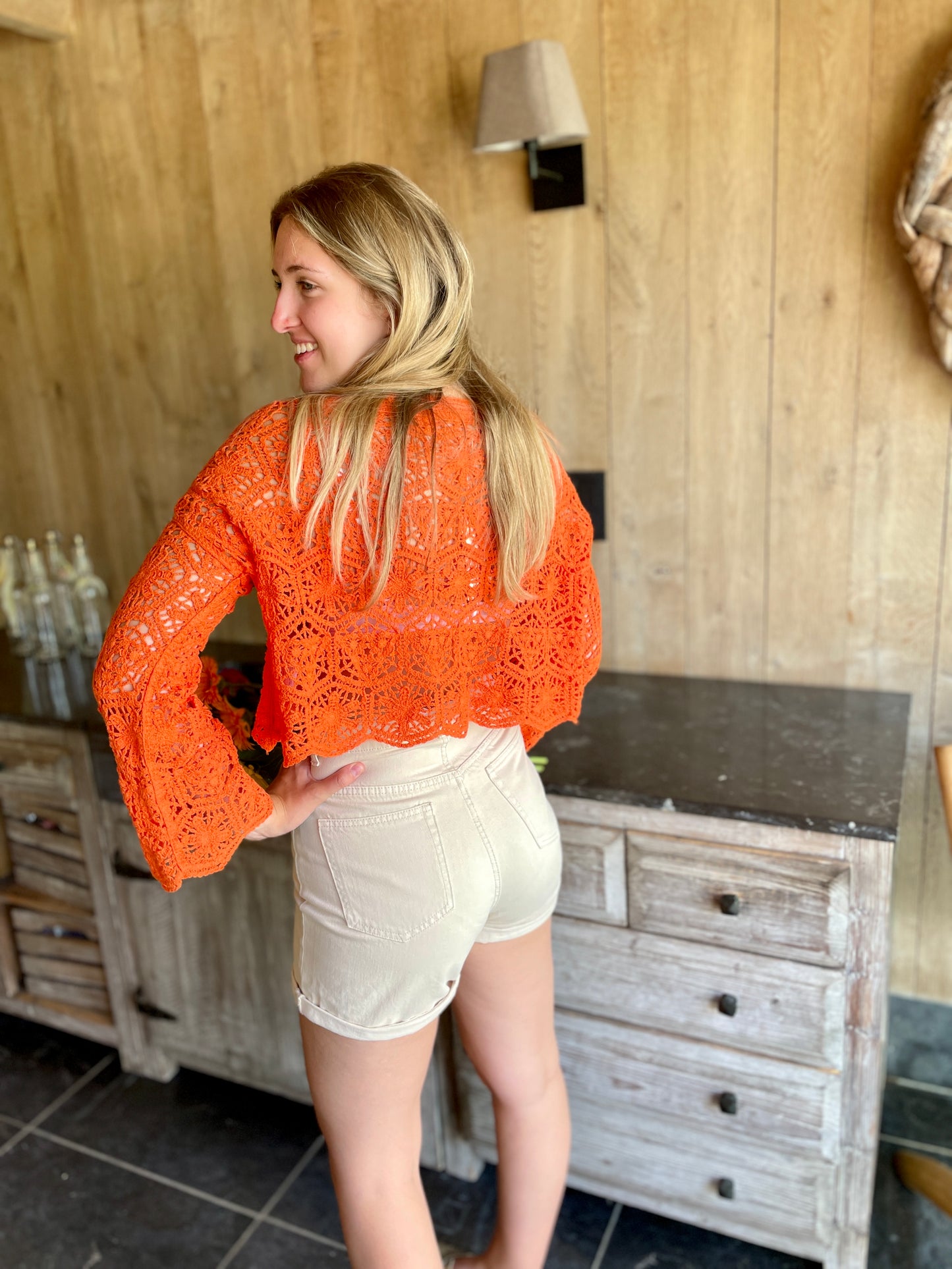 BLOUSE ORANGE