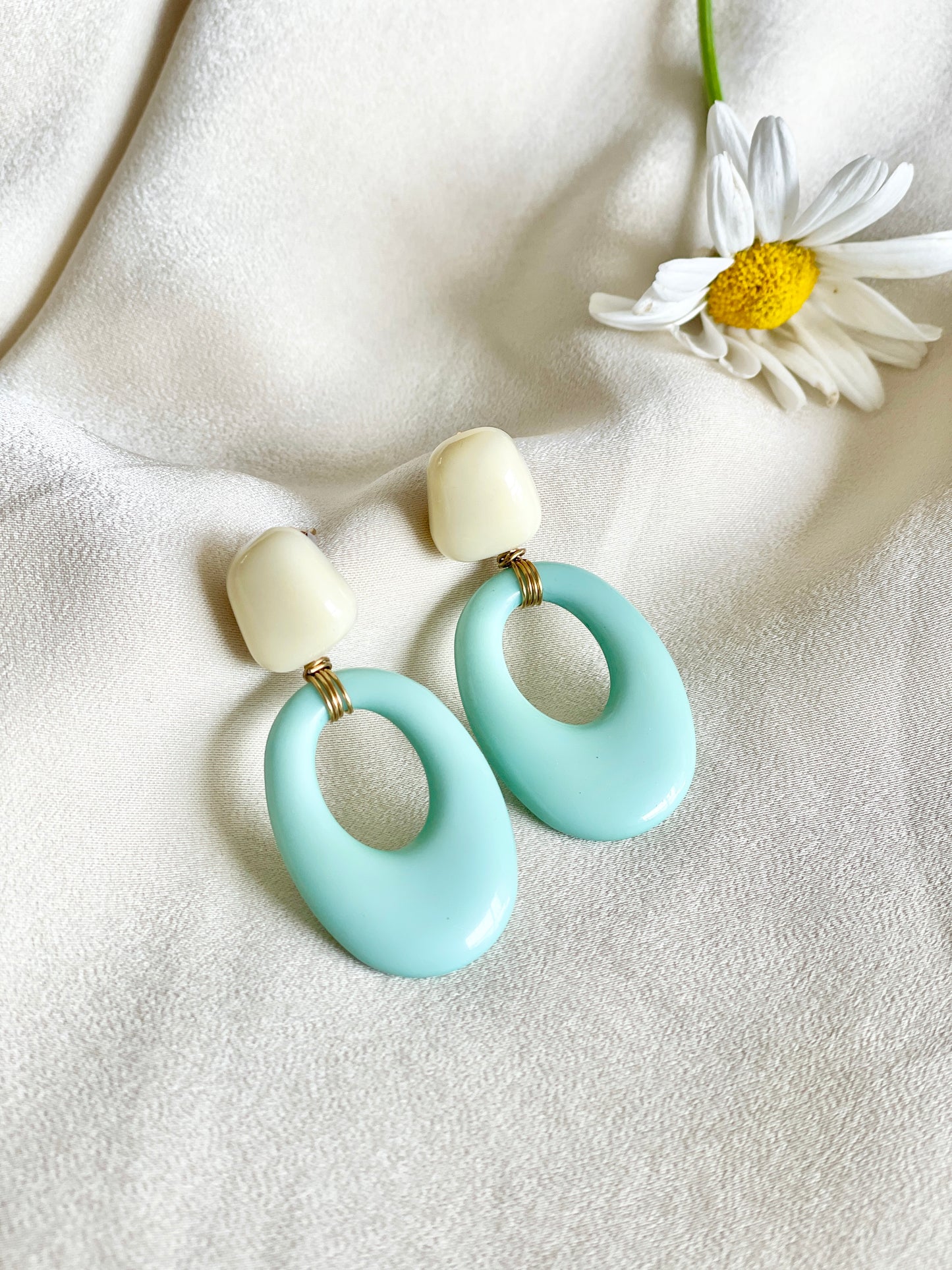 ZAINO EARRING MINT- OORBELLEN