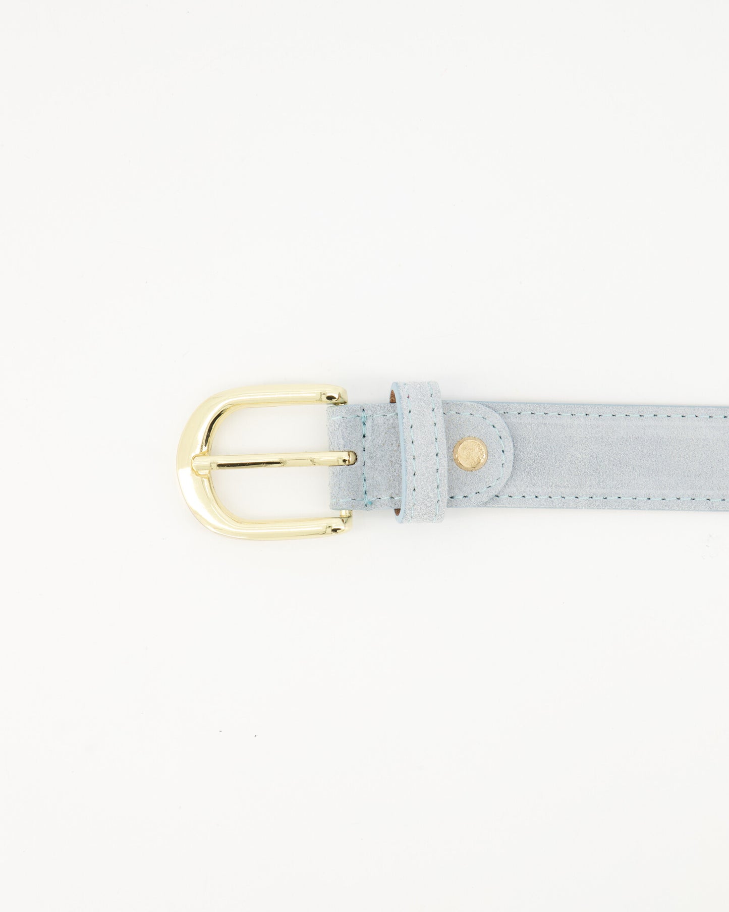 BELT SUEDE BLUE-riem