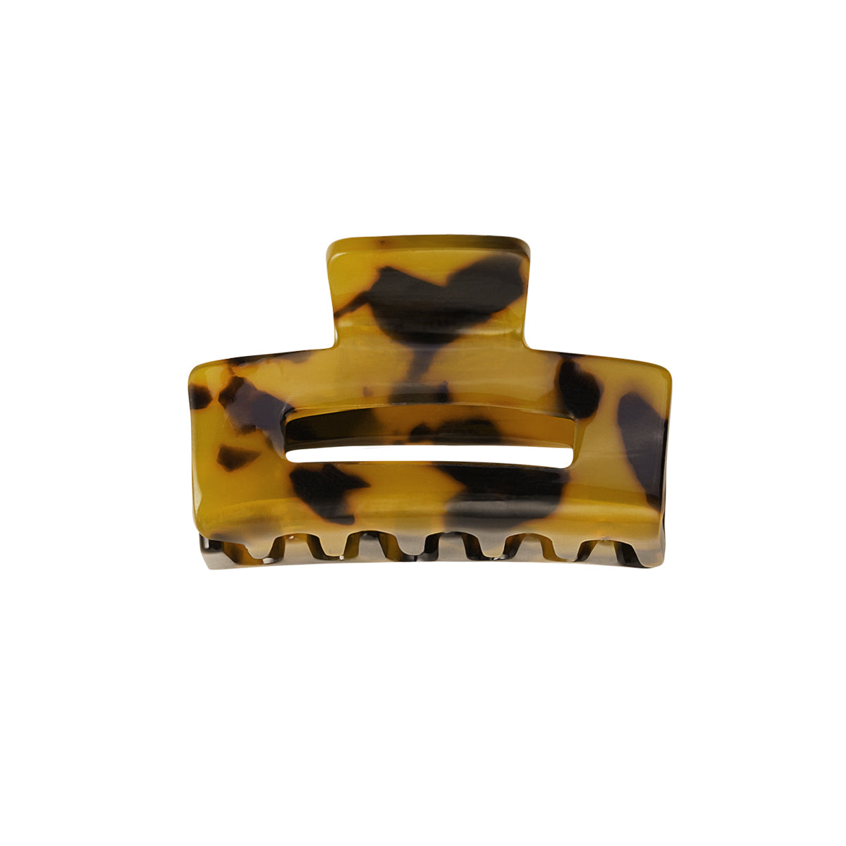 Square hair clip