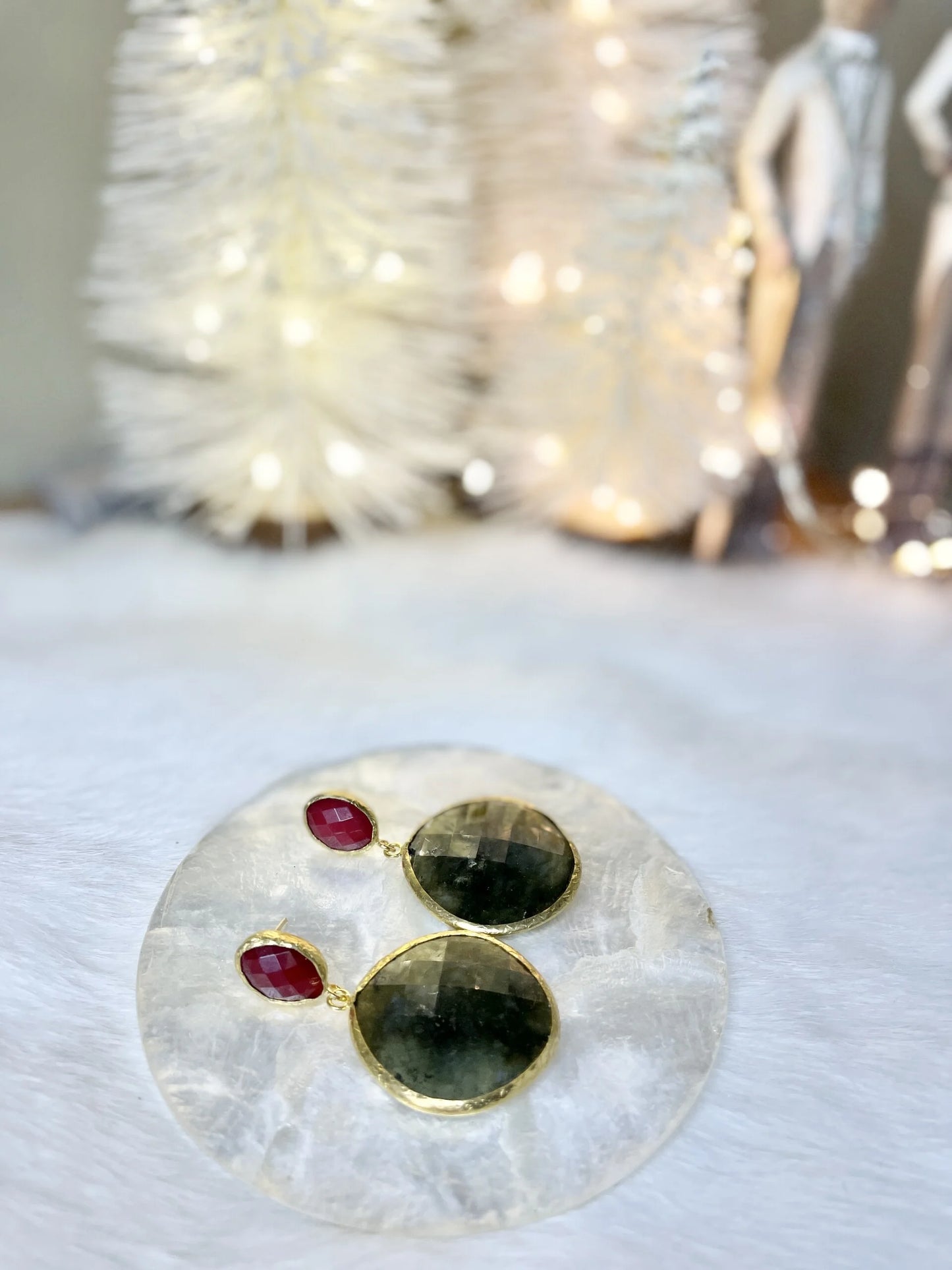 GREEN/RED- OORBELLEN