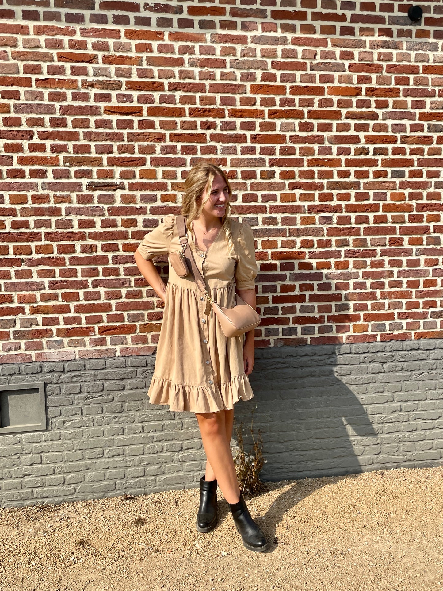 DRESS INY CAMEL