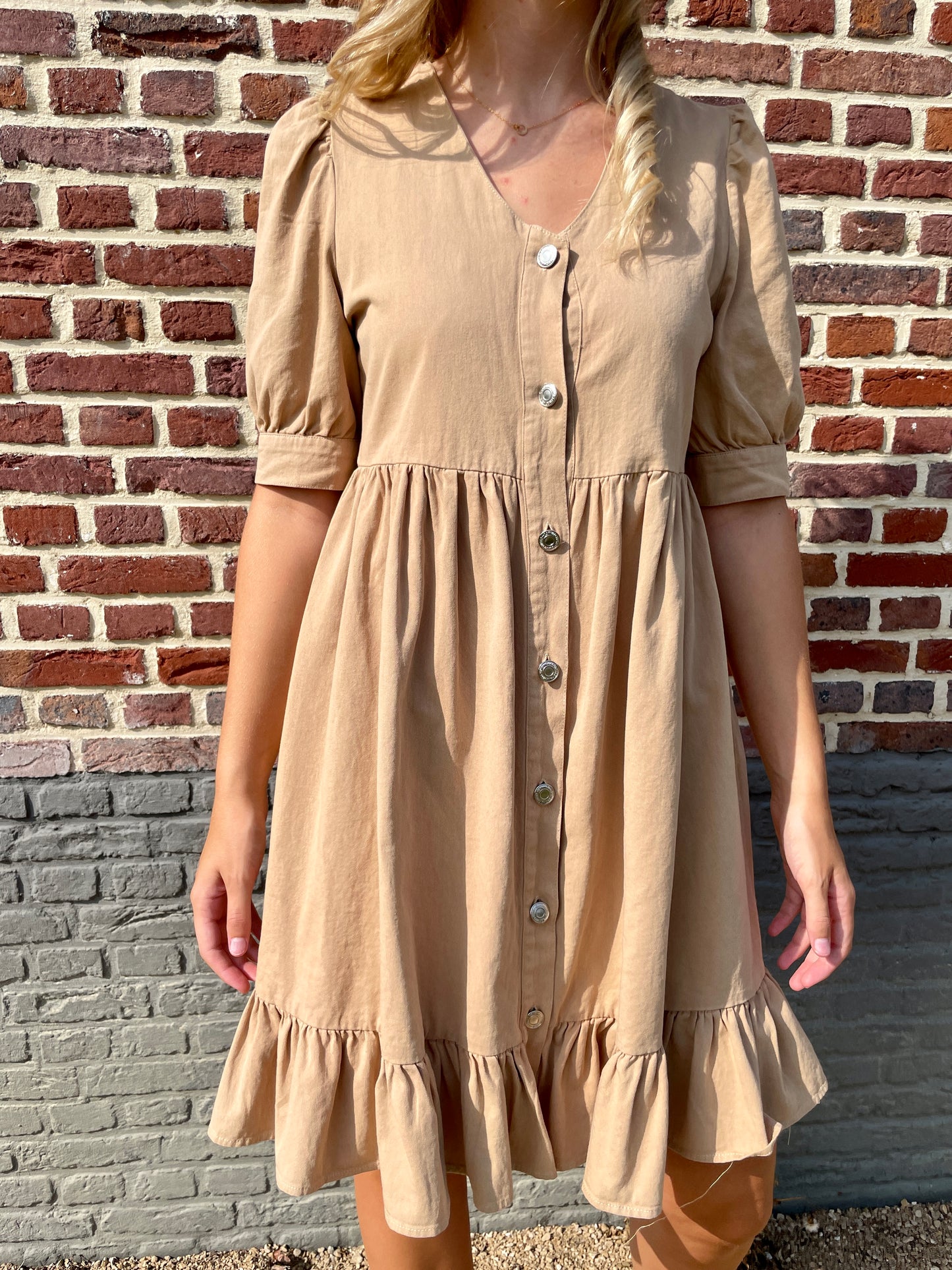 DRESS INY CAMEL
