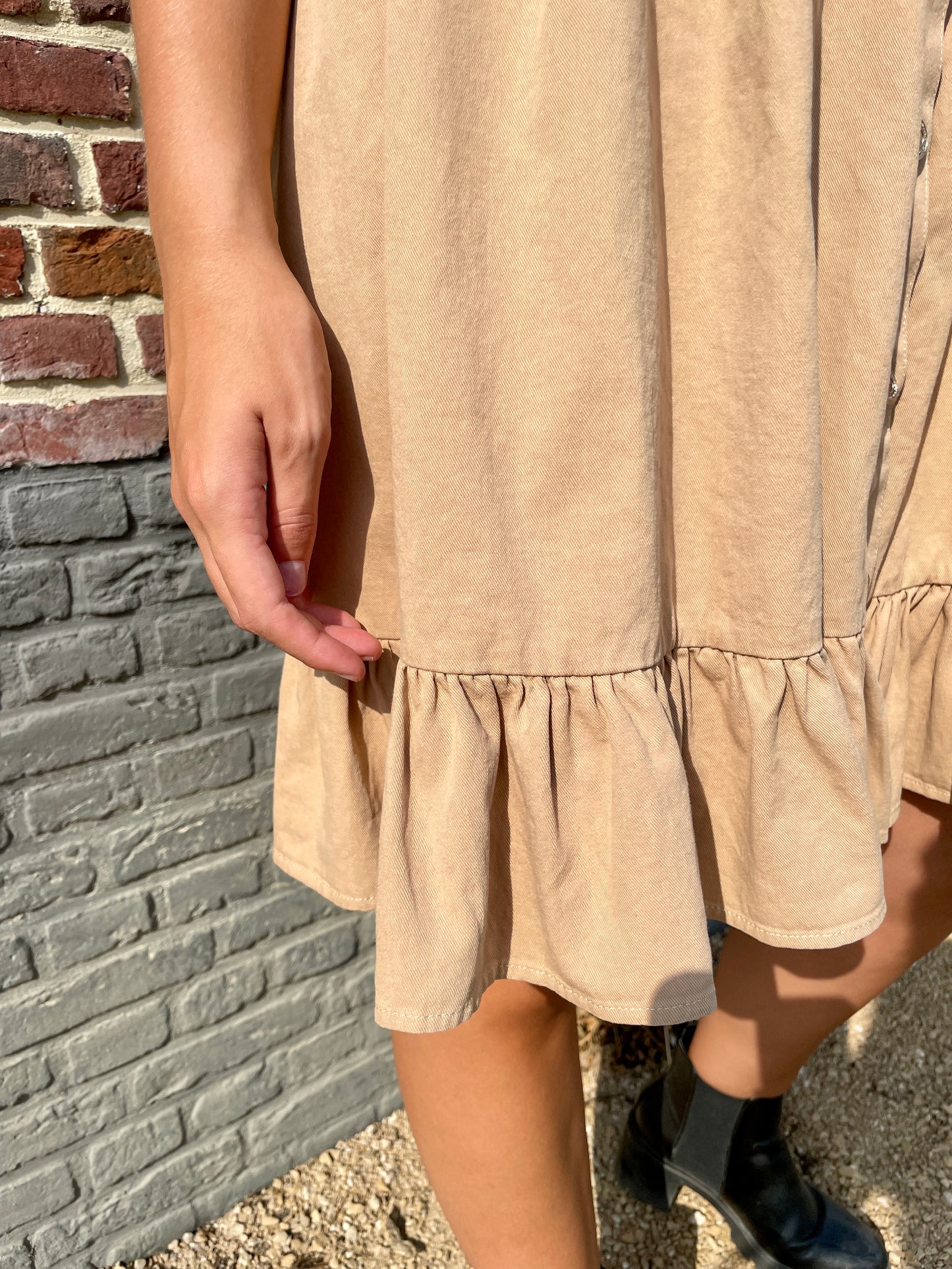 DRESS INY CAMEL