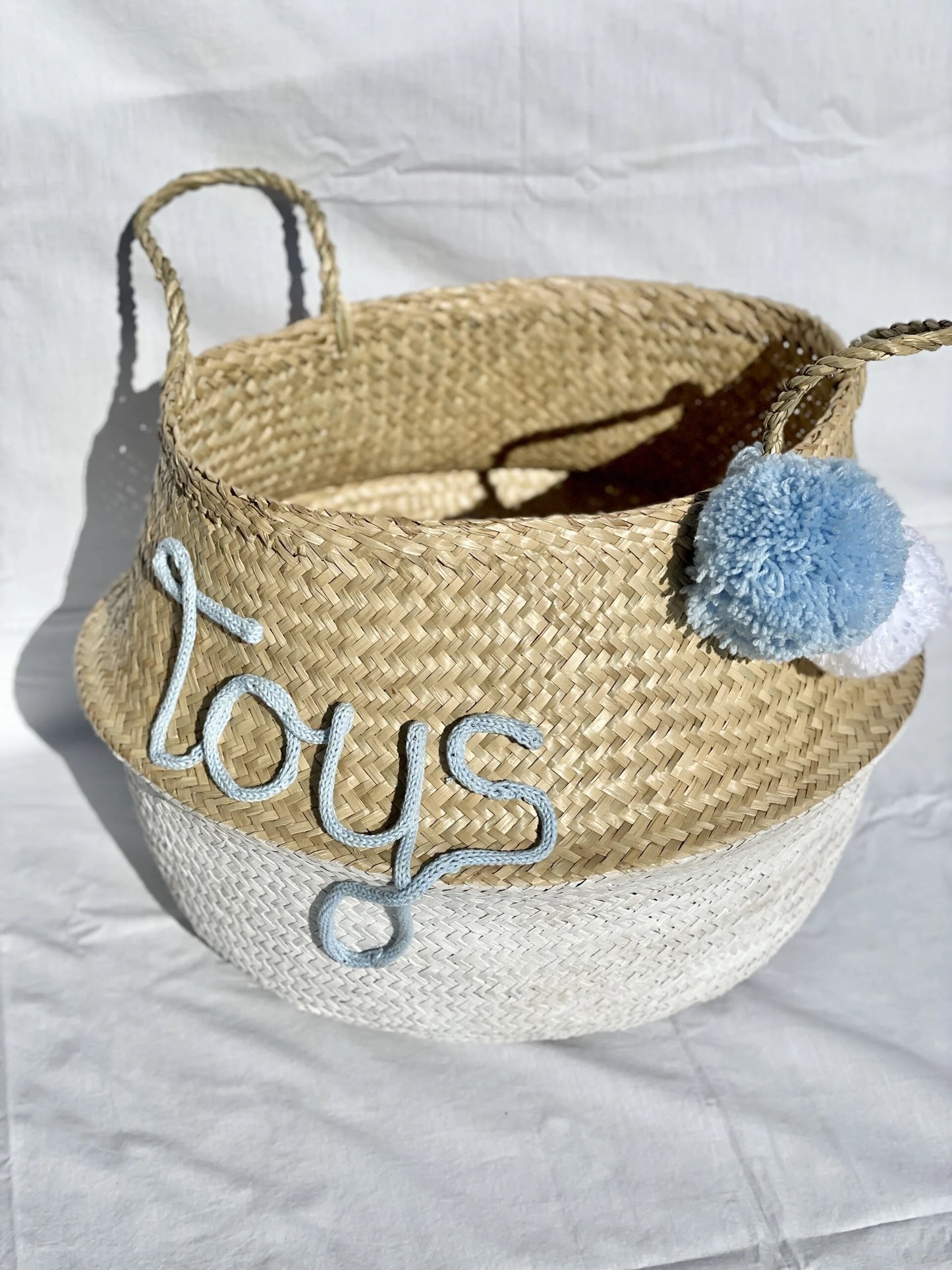BASKET BIG POMPON