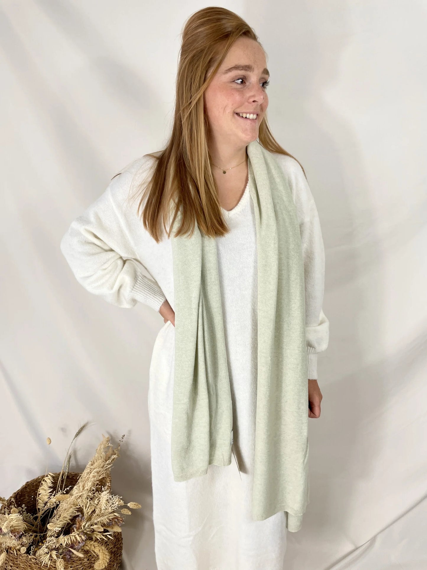 SCARF GREEN - SJAAL