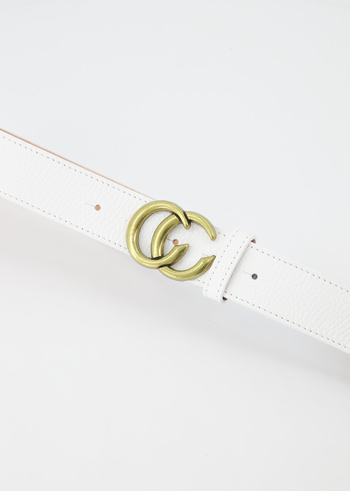 BELT CECILE WHITE -RIEM