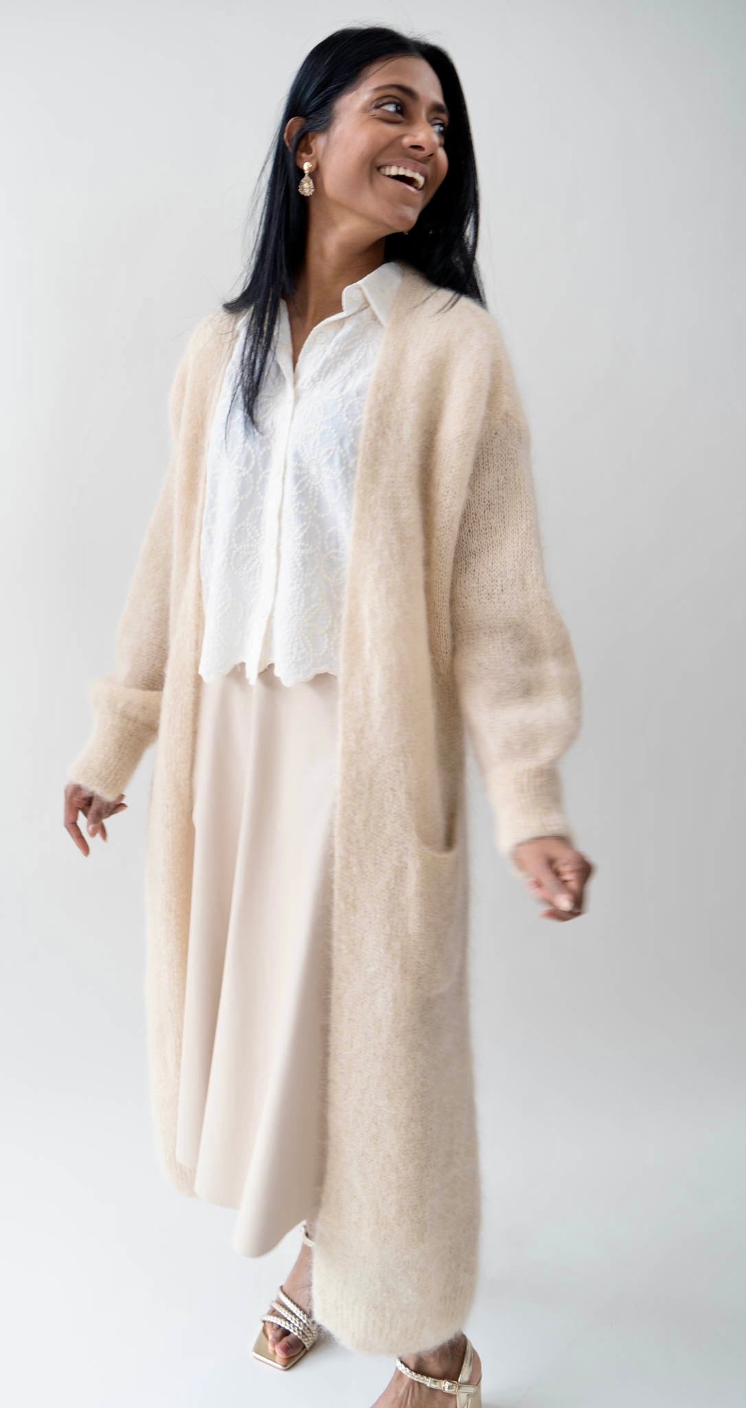 SKIRT PIA BEIGE
