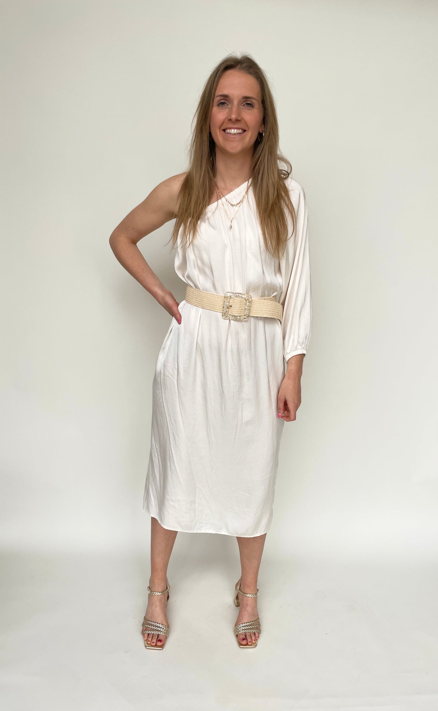 ALBERGO BELT BEIGE - riem