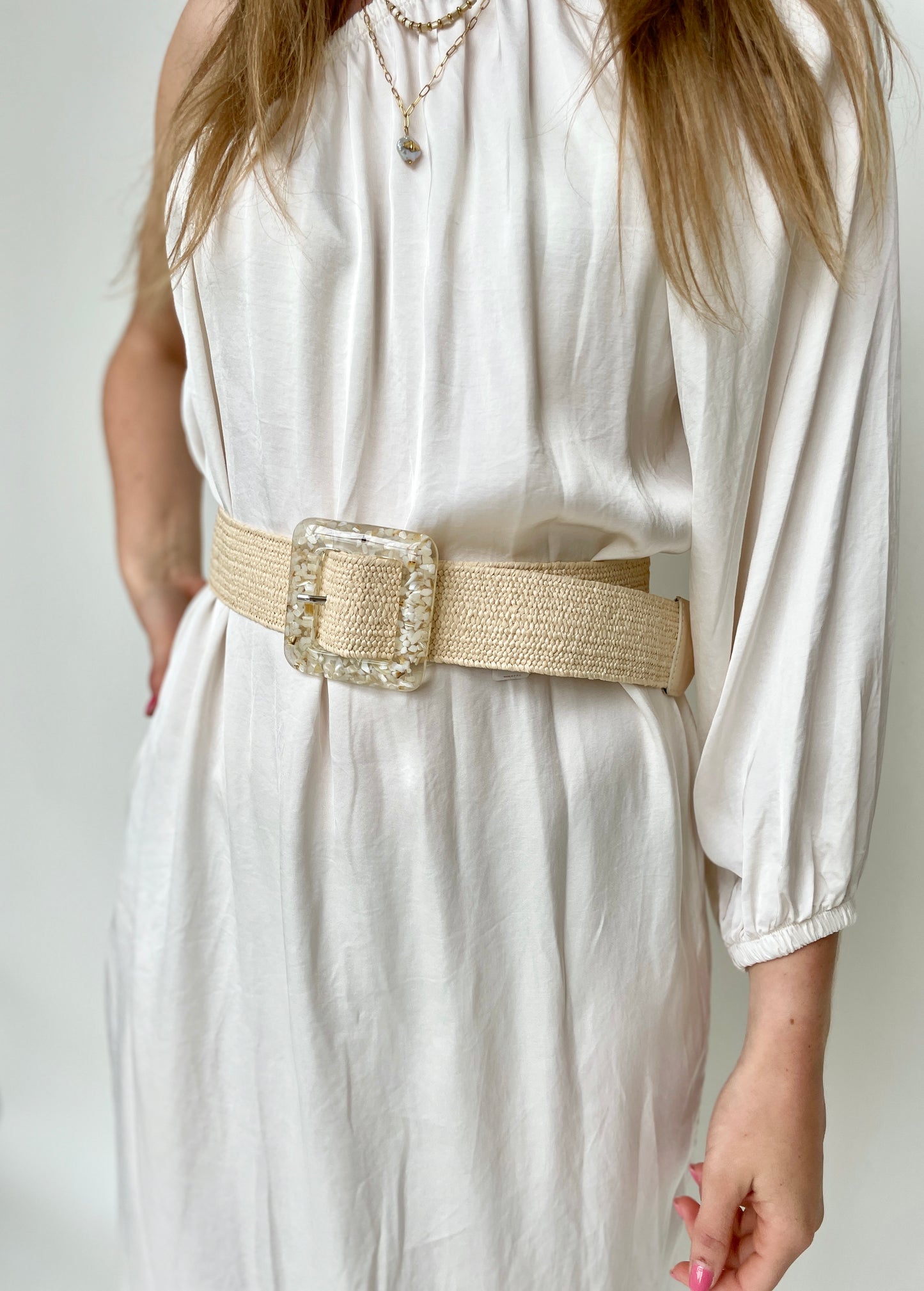 ALBERGO BELT BEIGE - riem