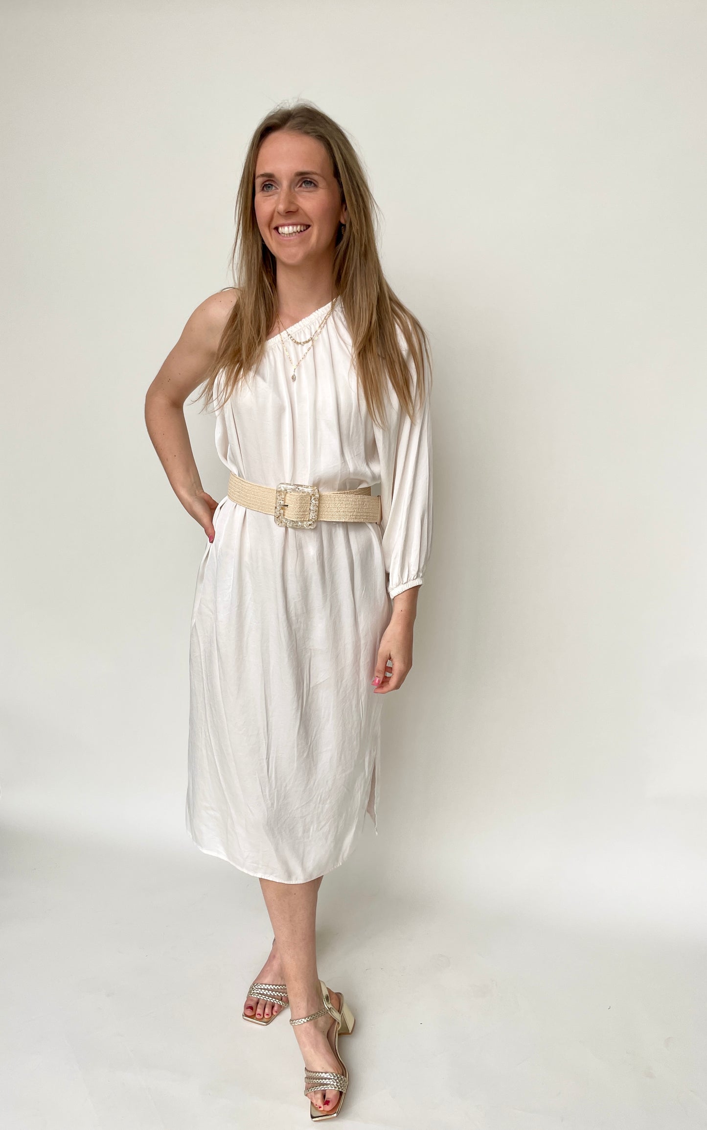 ALBERGO BELT BEIGE - riem
