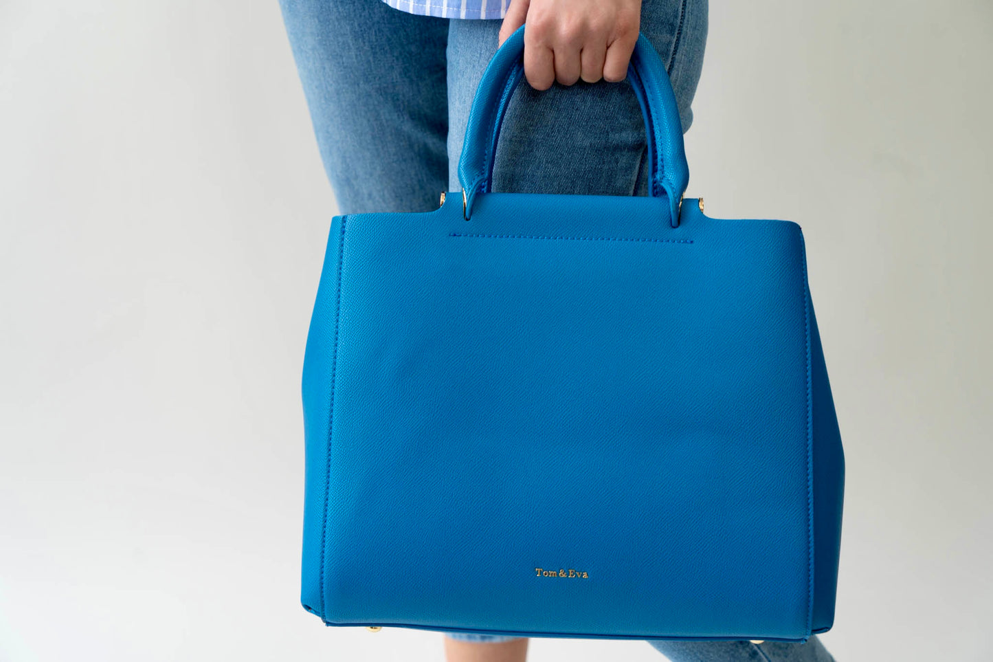 HANDTAS BLAUW