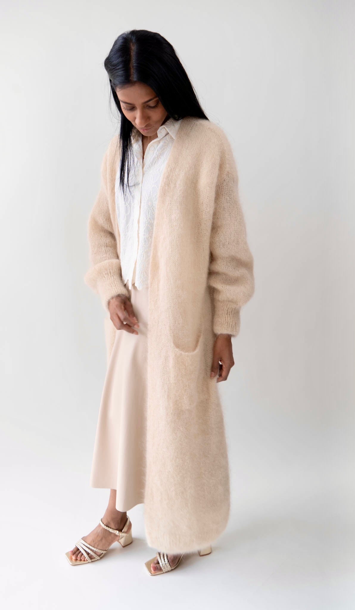 SKIRT PIA BEIGE