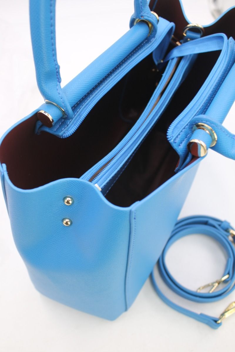 HANDTAS BLAUW