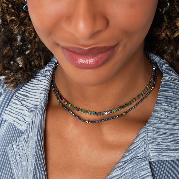 Necklace holographic - KETTING
