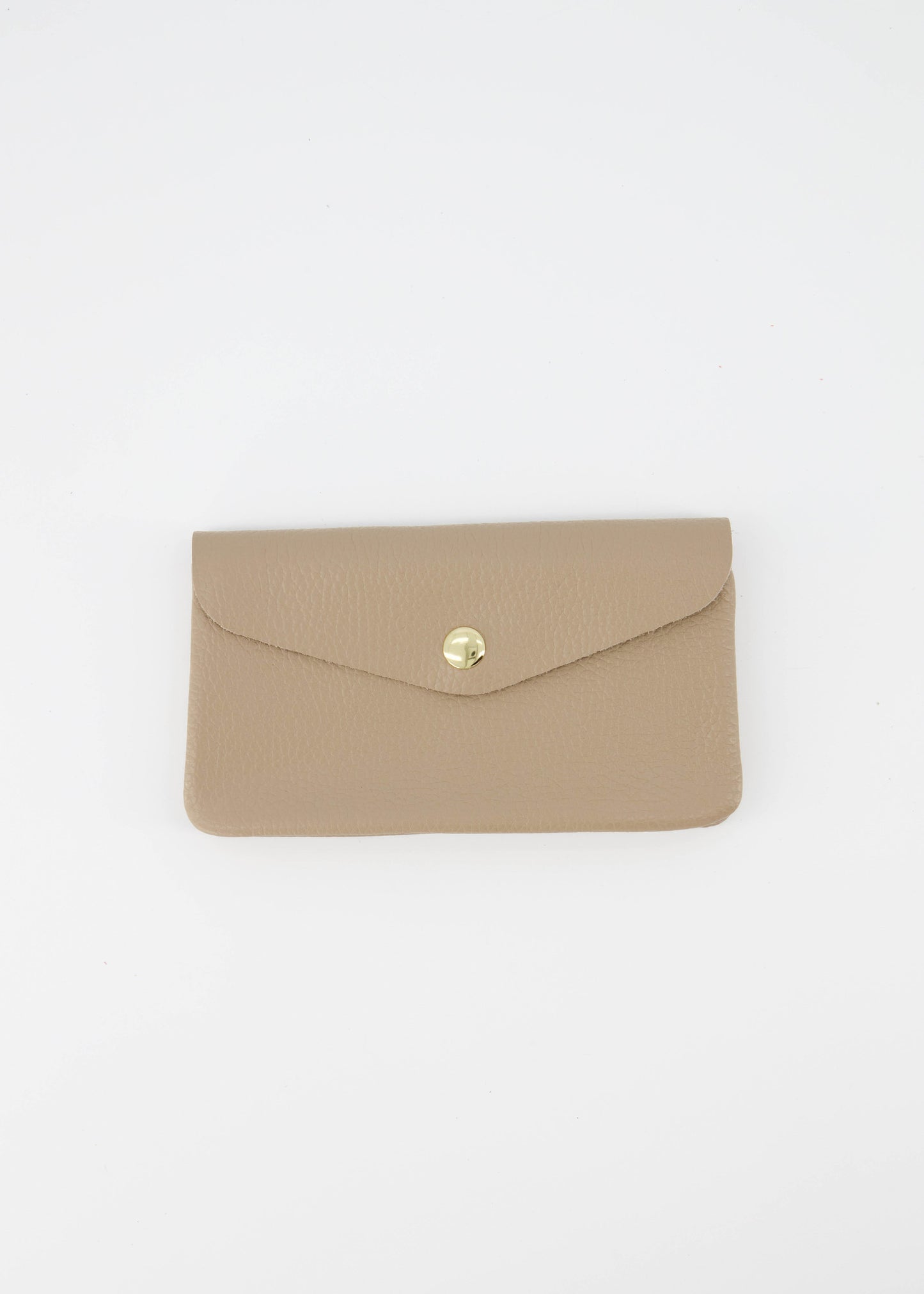 WALLET GROOT LEER