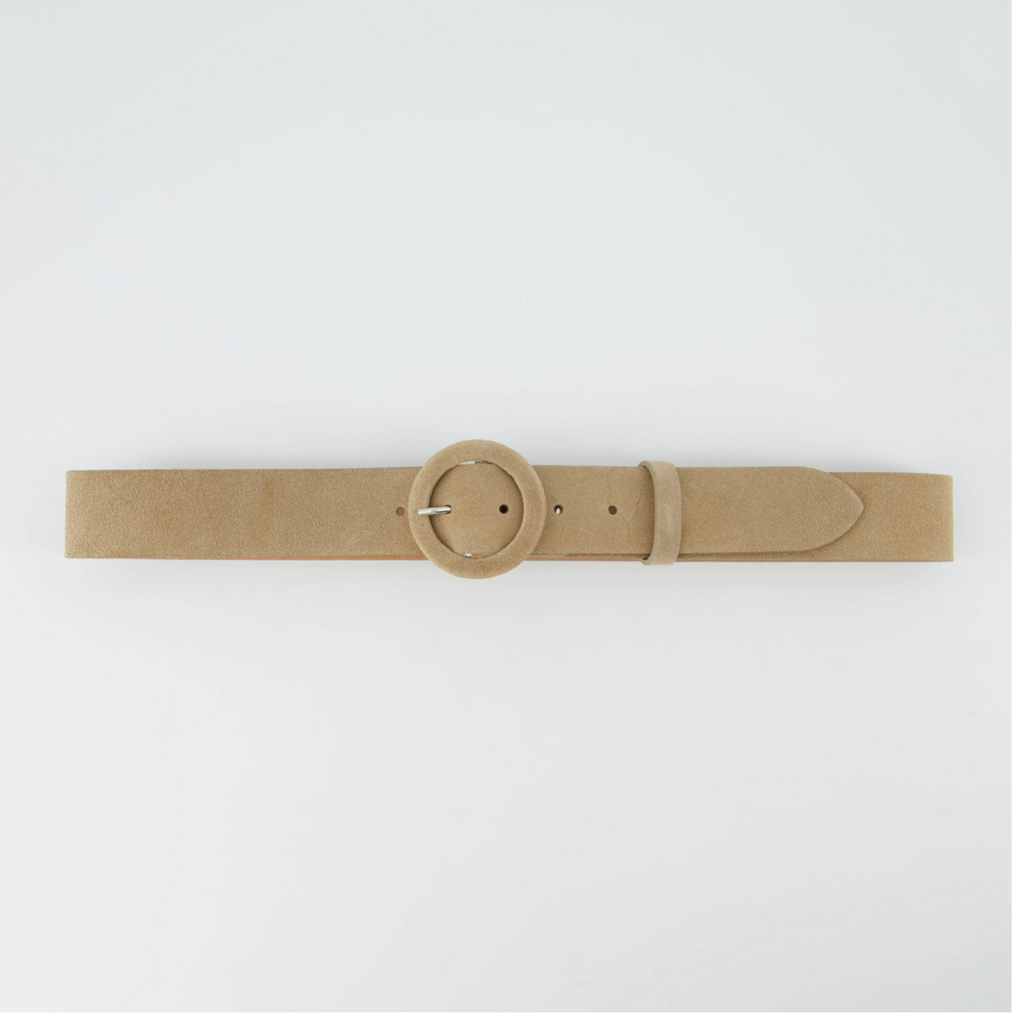 BELT SUEDE BEIGE - RIEM
