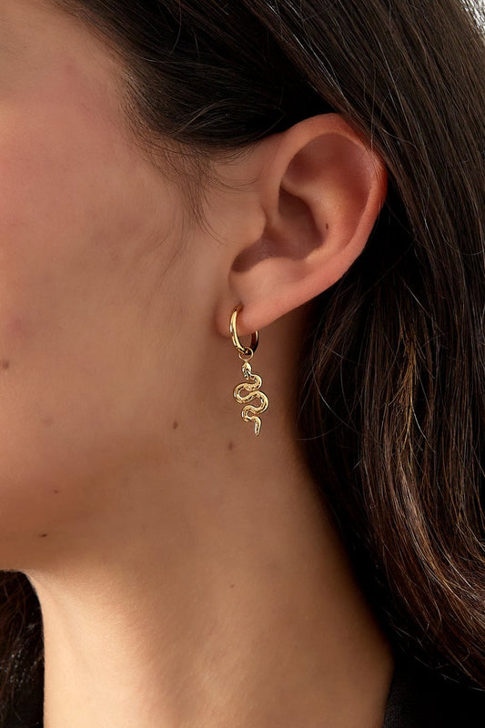 EARRINGS SNAKE