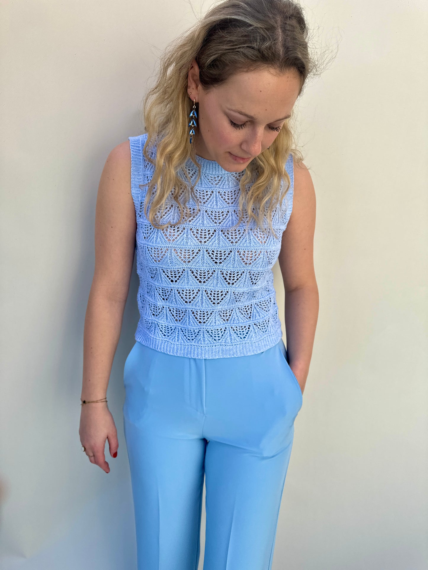 PULL GELINA BLUE