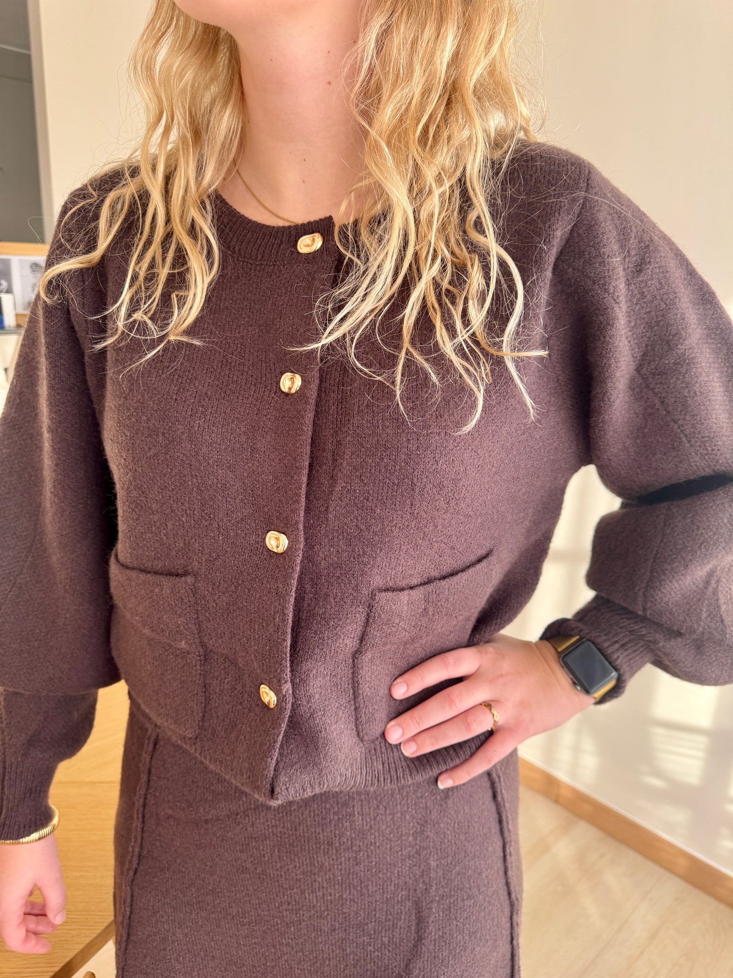 FILIS SET CHOCOLATE BROWN