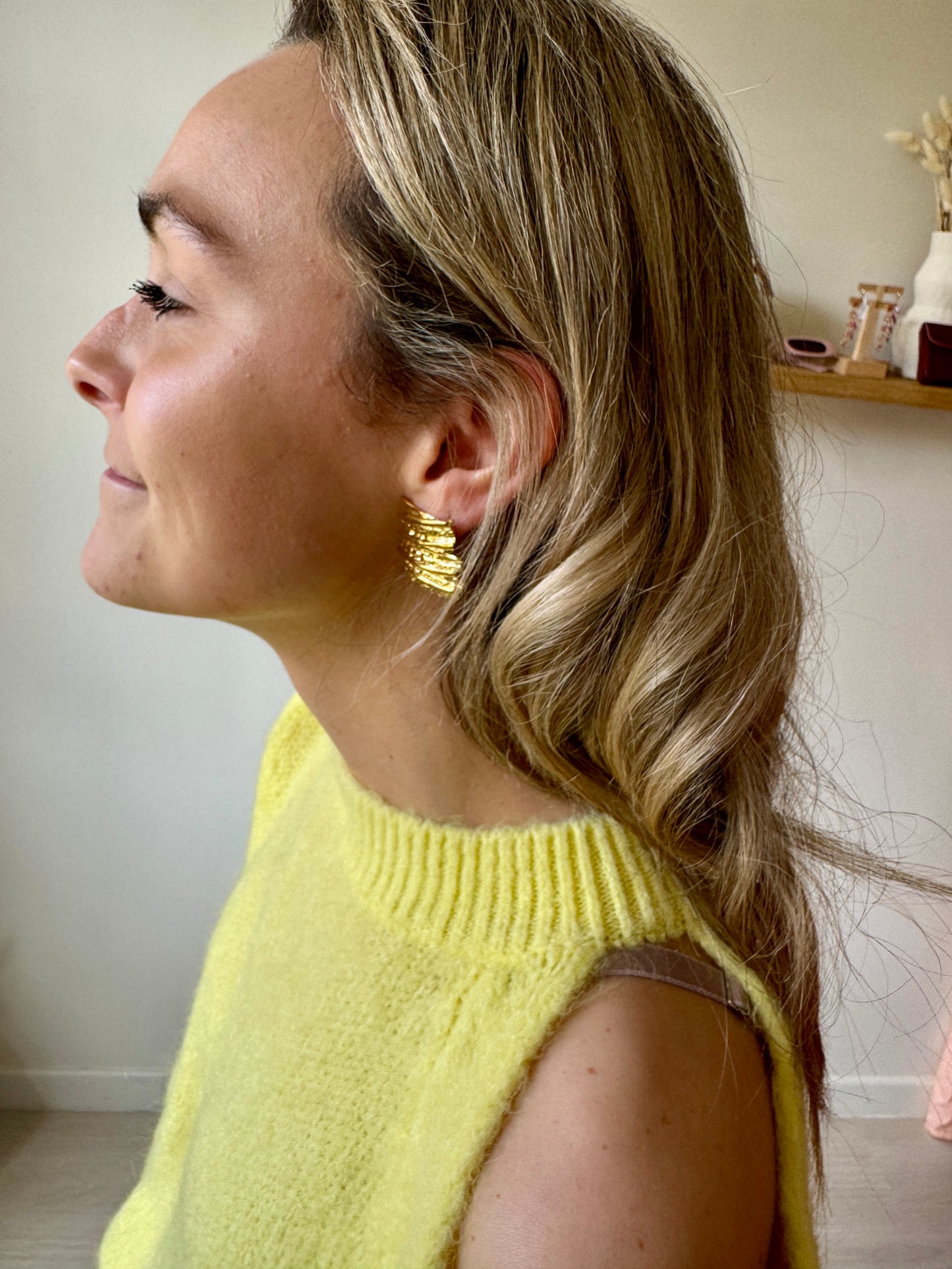 Earrings tough babe