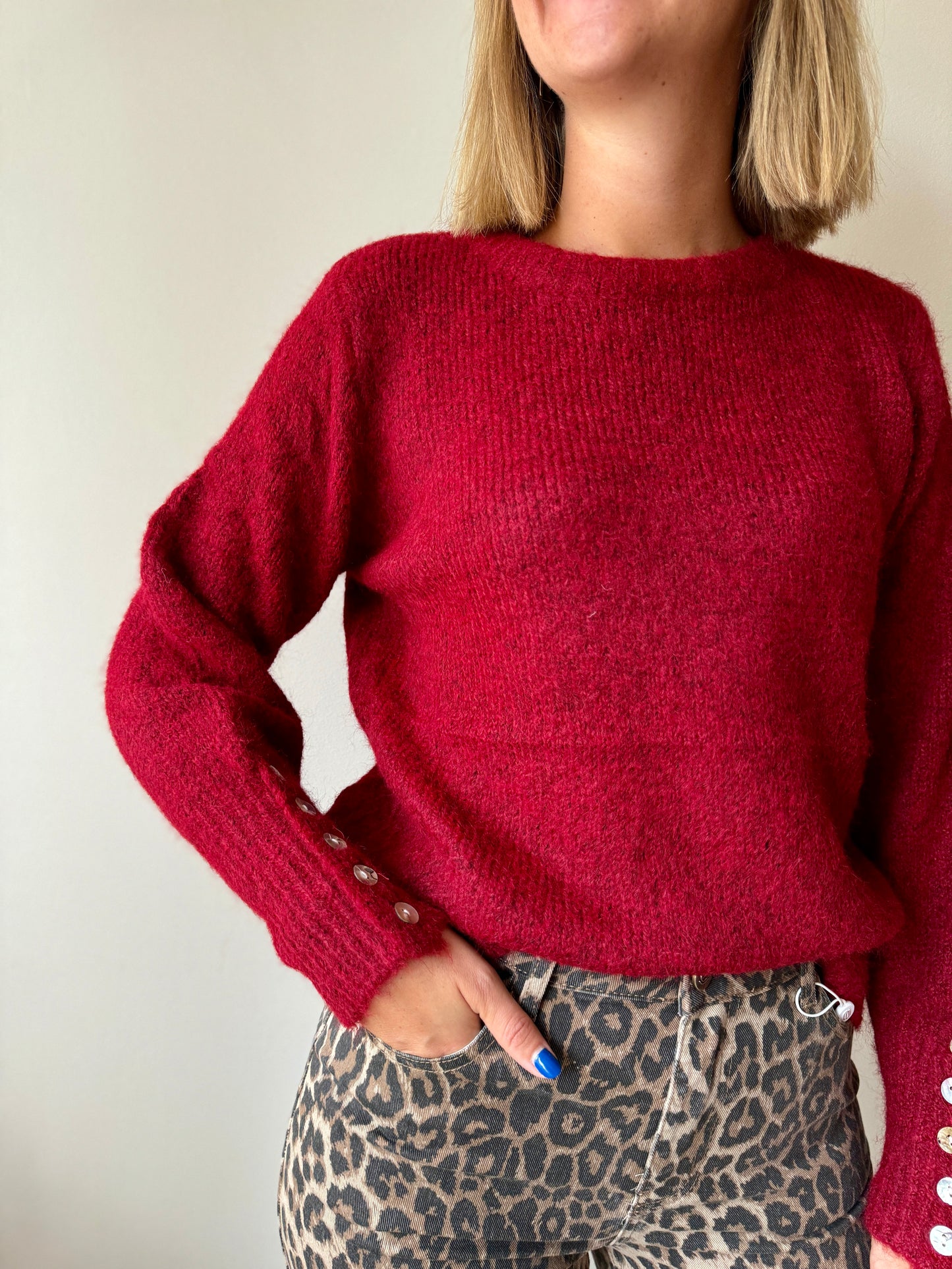 PULL BORDEAUX