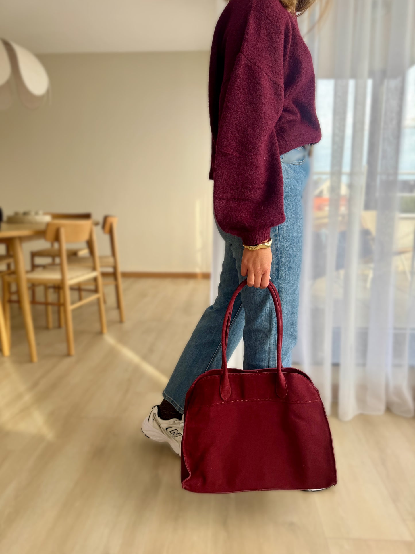 HANDBAG SUUS BORDEAUX