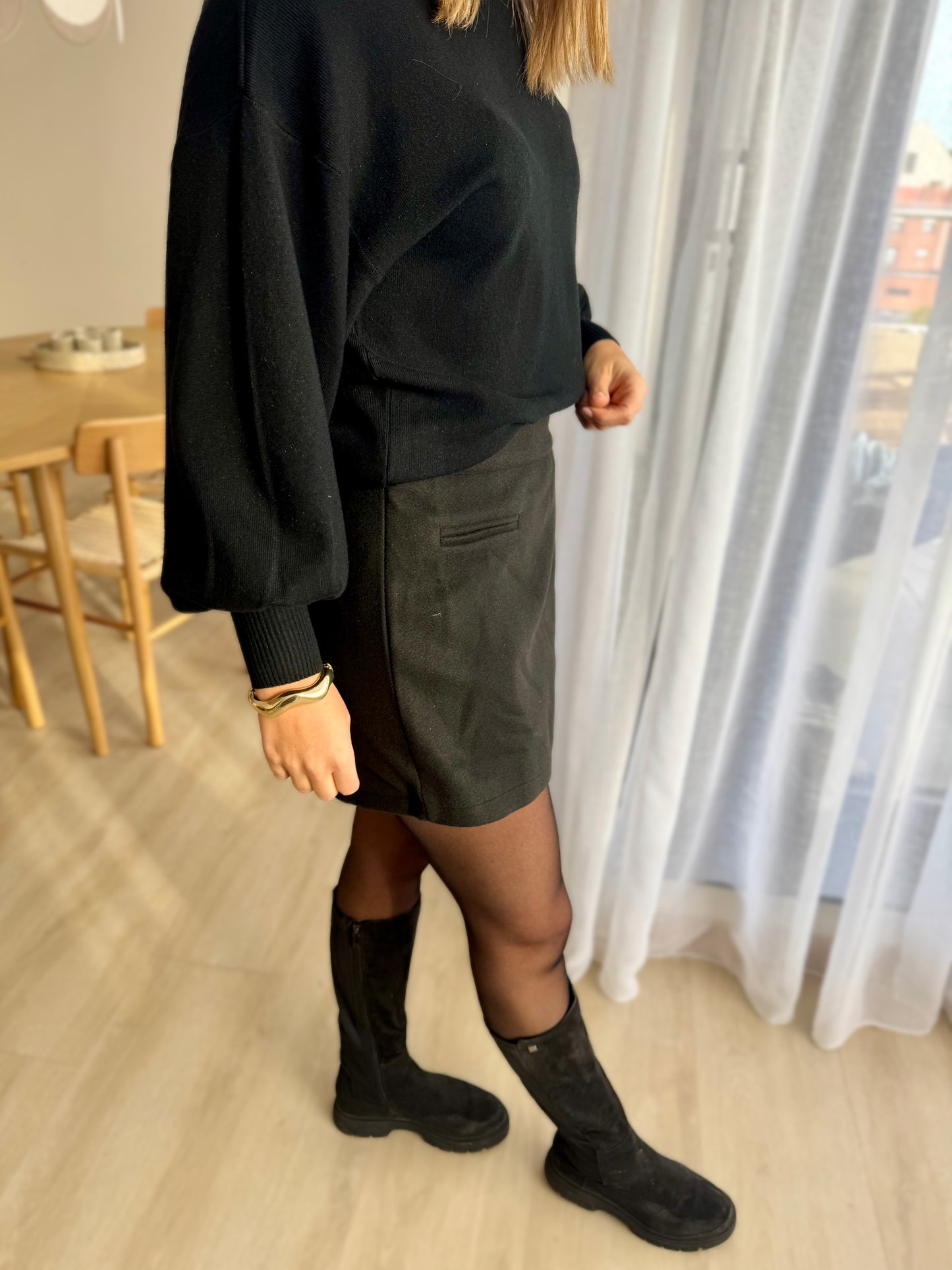SKORT BLACK