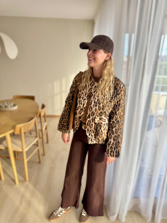 CARDIGAN LEOPARD
