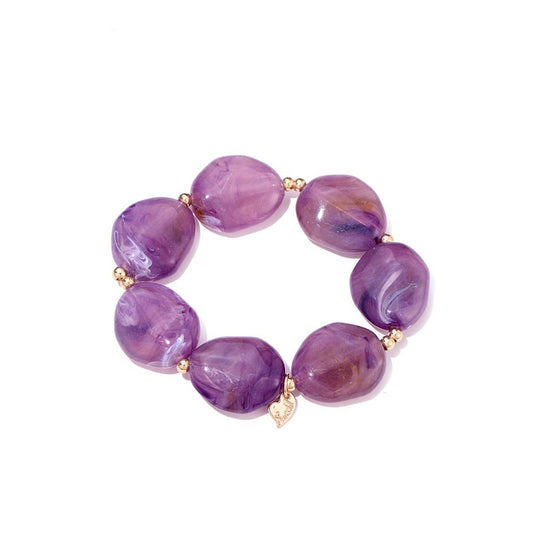 BRACELET PEARL PURPLE