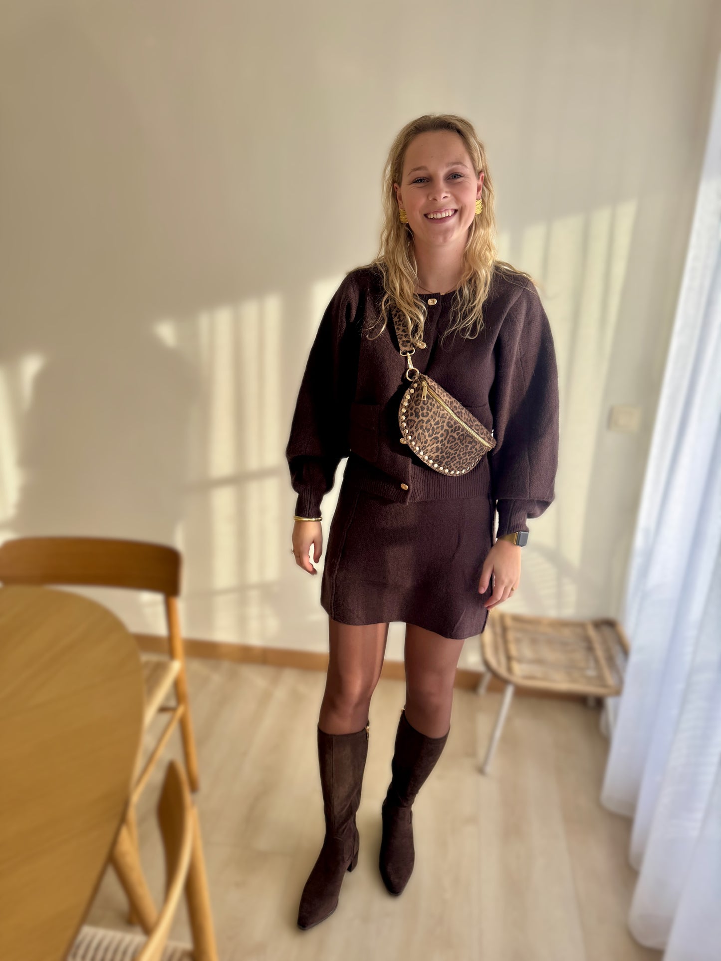 FILIS SET CHOCOLATE BROWN