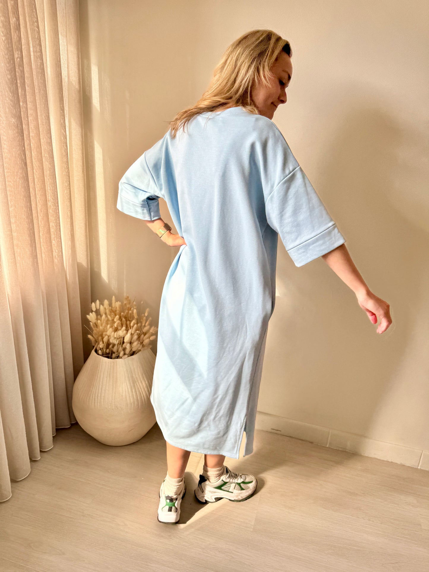 DRESS ADATTI BLUE