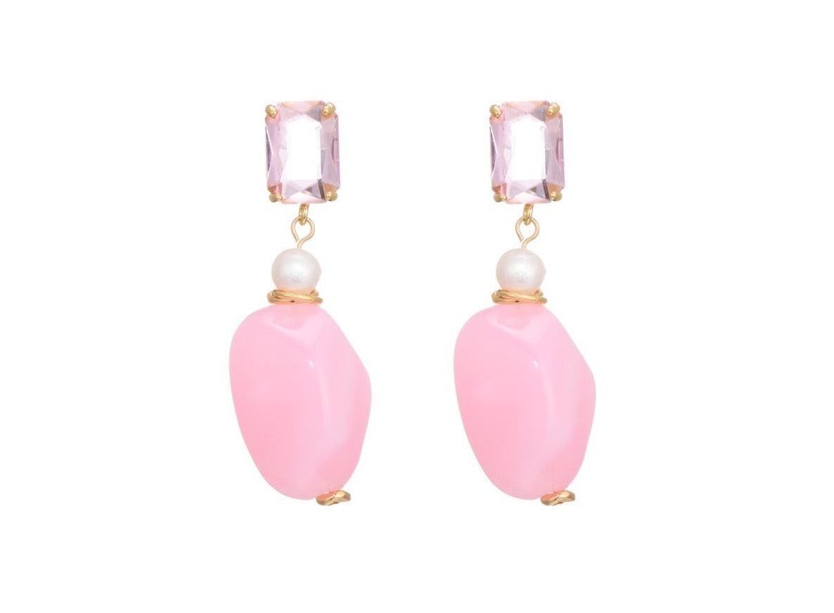 EARRING RIO PINK