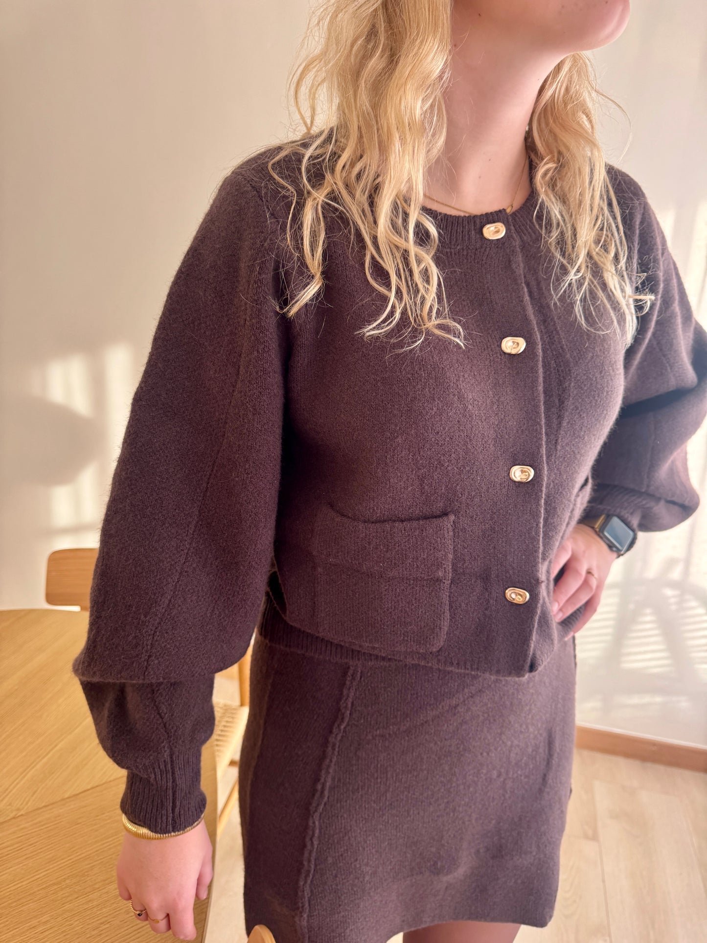 FILIS SET CHOCOLATE BROWN