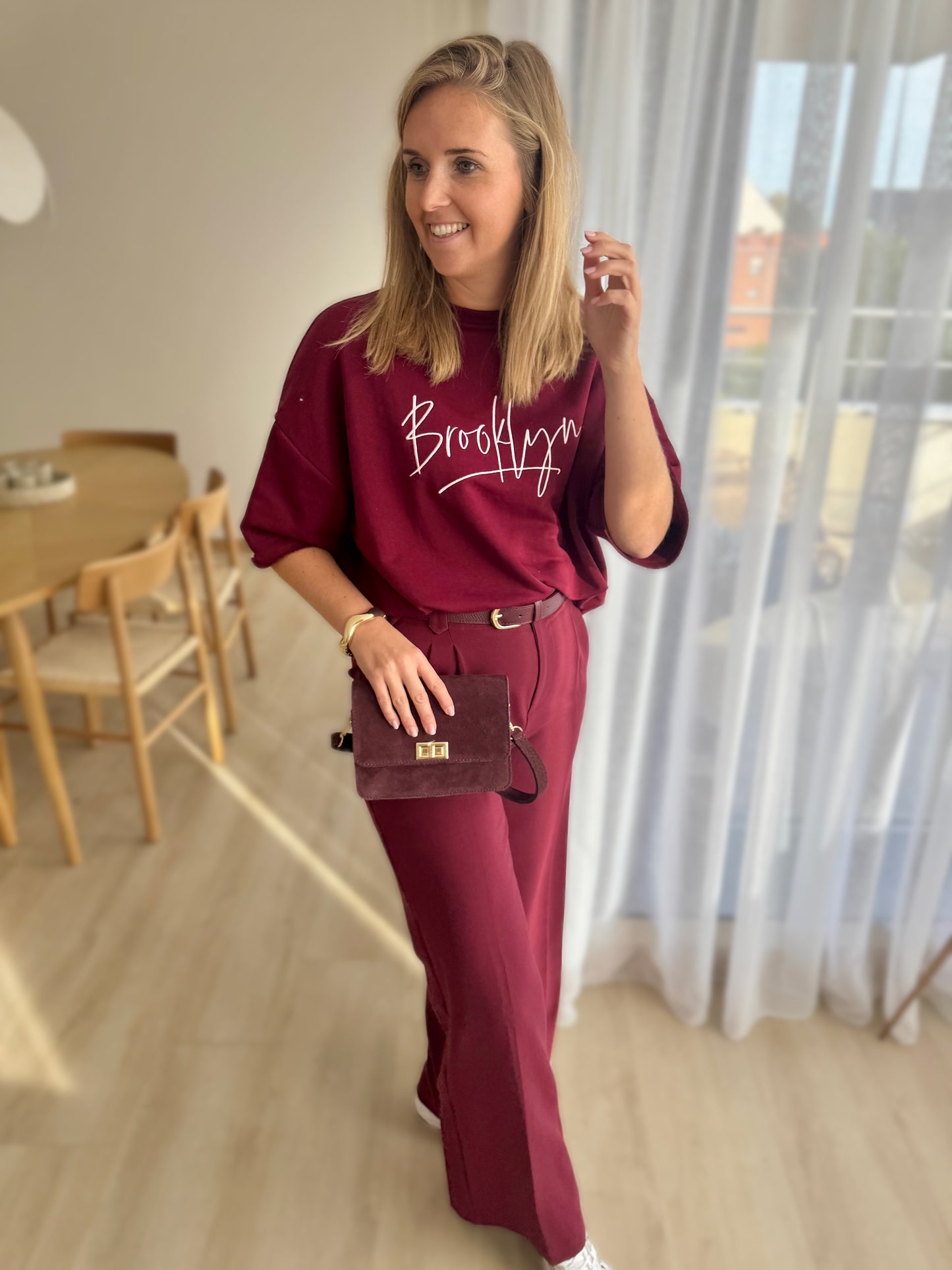 HANDBAG LILI BORDEAUX