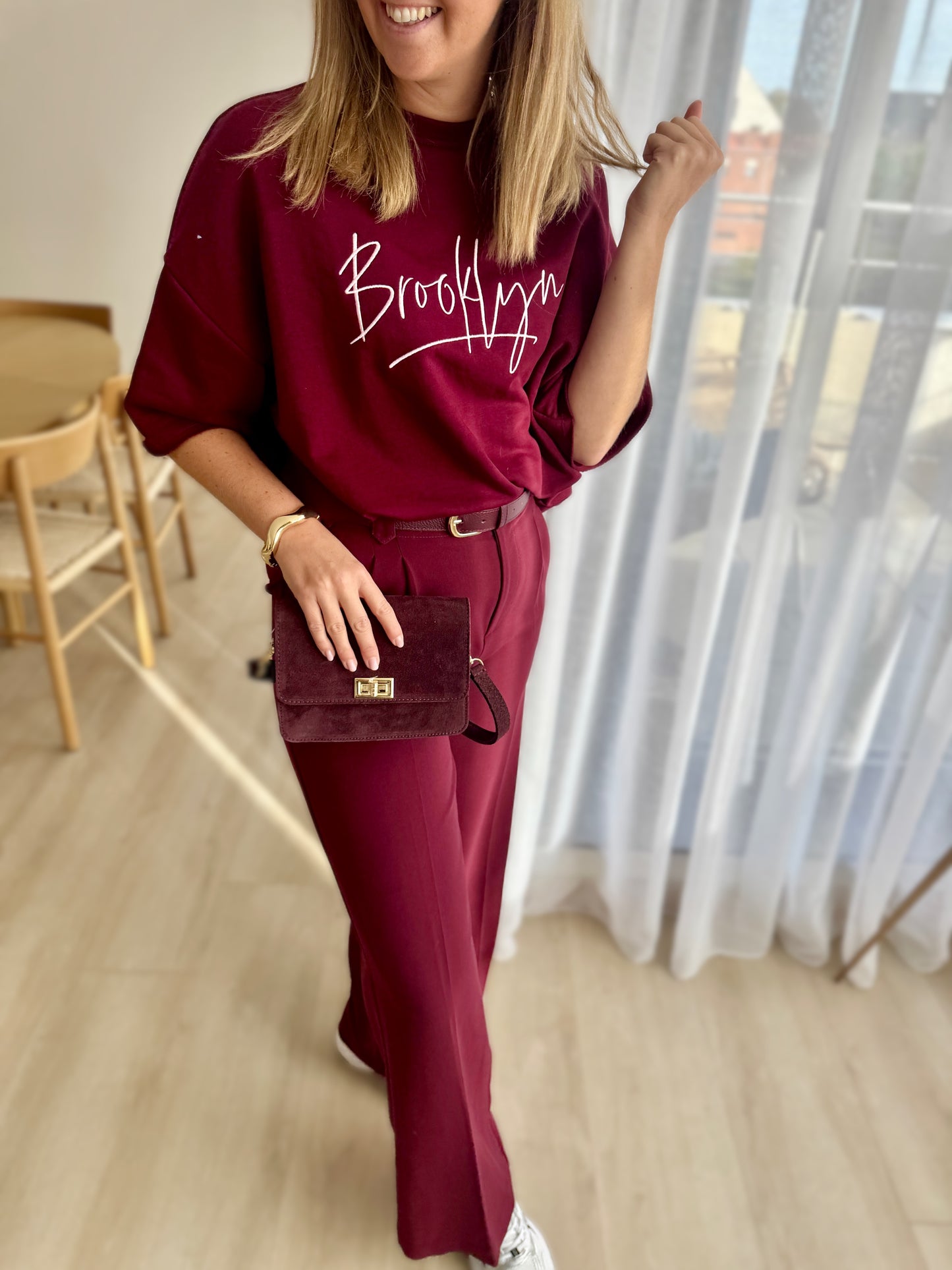 HANDBAG LILI BORDEAUX