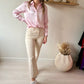 PANTS BEIGE HIGH WAIST