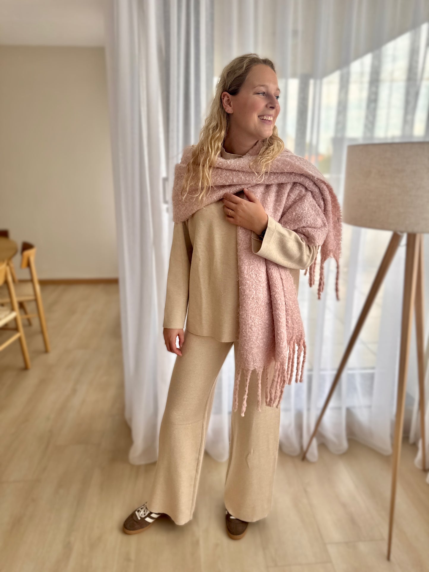 SCARF solid color casual