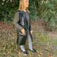SCHOUDERTAS METALLIC BLACK