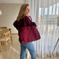HANDBAG SUUS BORDEAUX