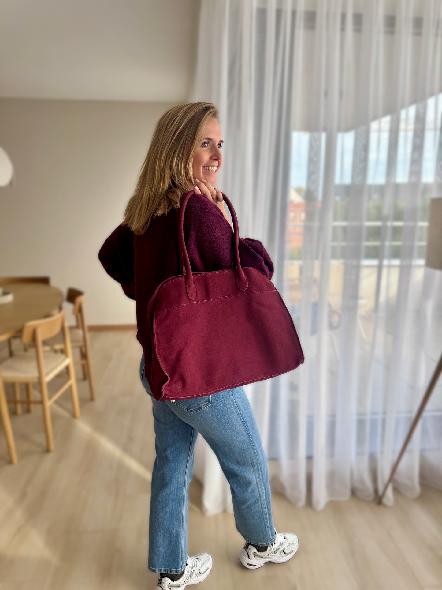 HANDBAG SUUS BORDEAUX
