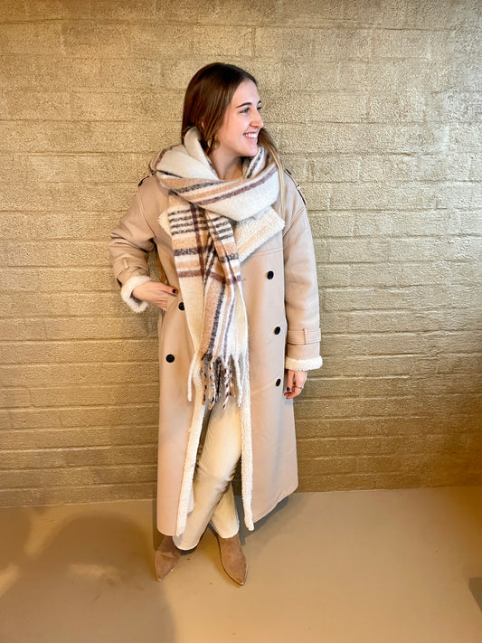 JACKET BEIGE TEDDY