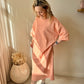 DRESS ADATTI PEACH