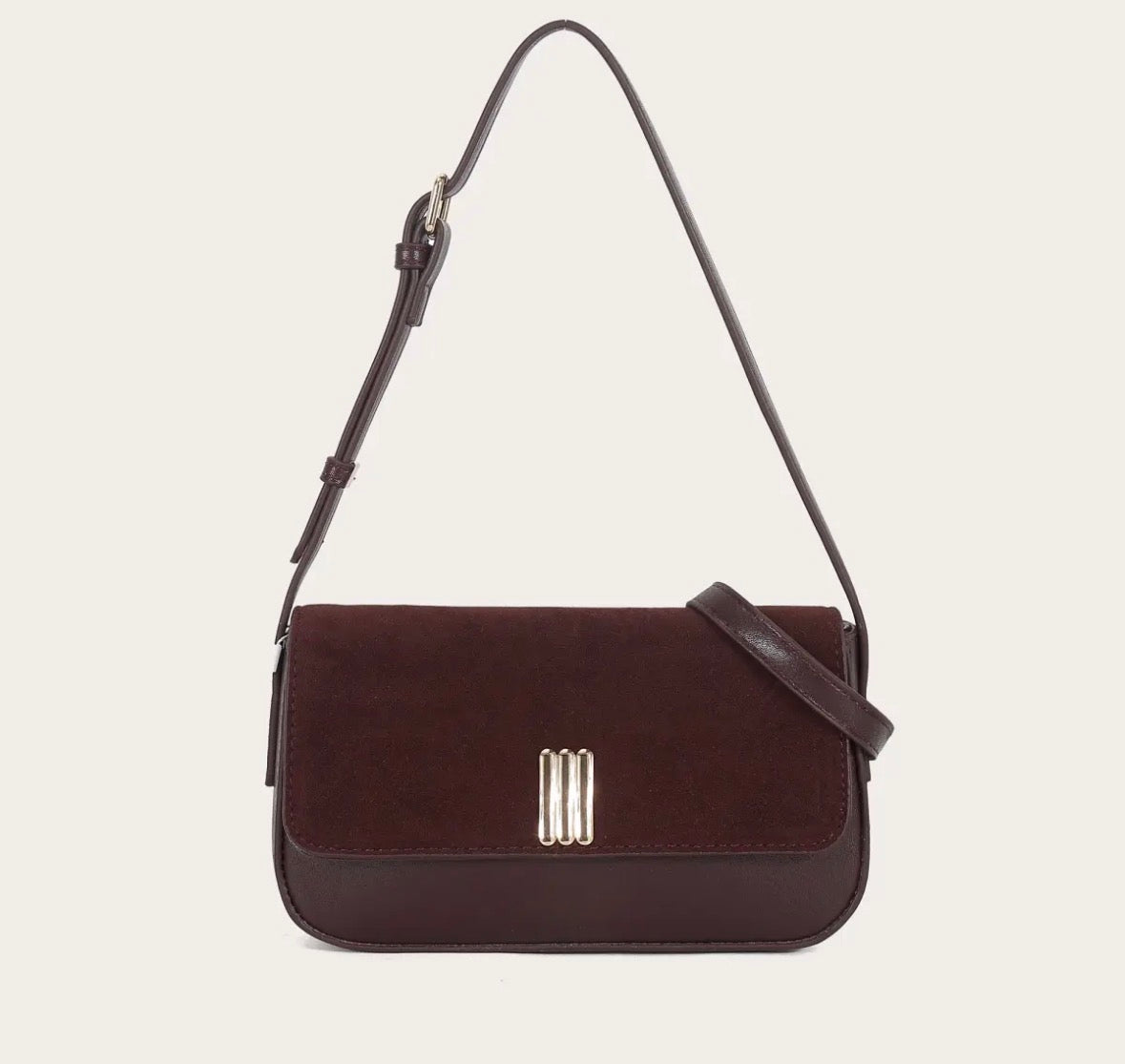 HANDBAG LIV BORDEAUX